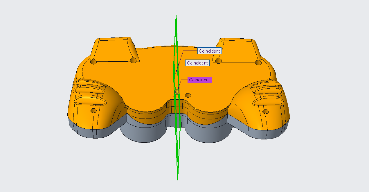 Reverse-Engineered Gamepad: Mounting Bottom Cover to the Top Cover